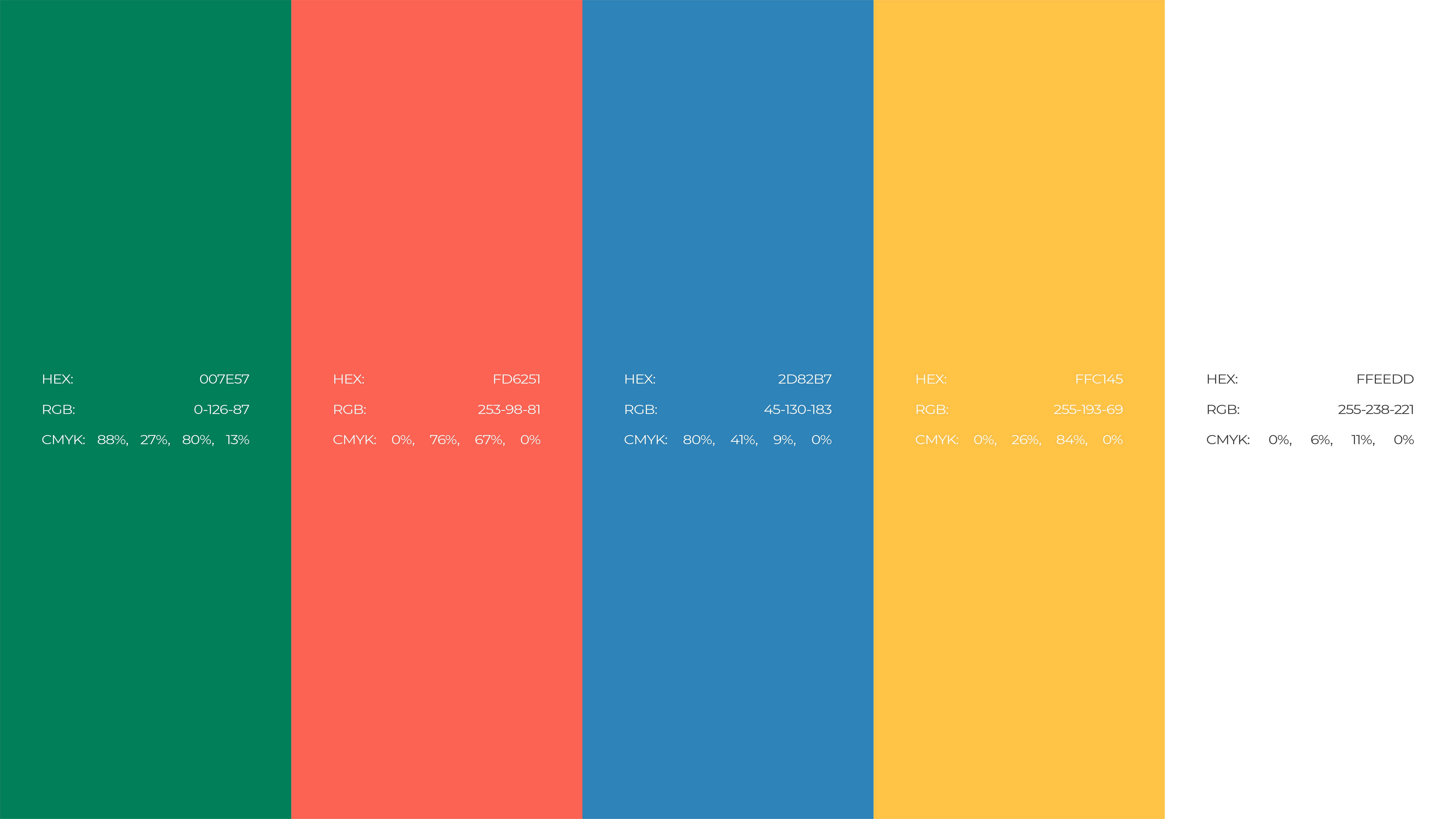 The Plant Rule color palette