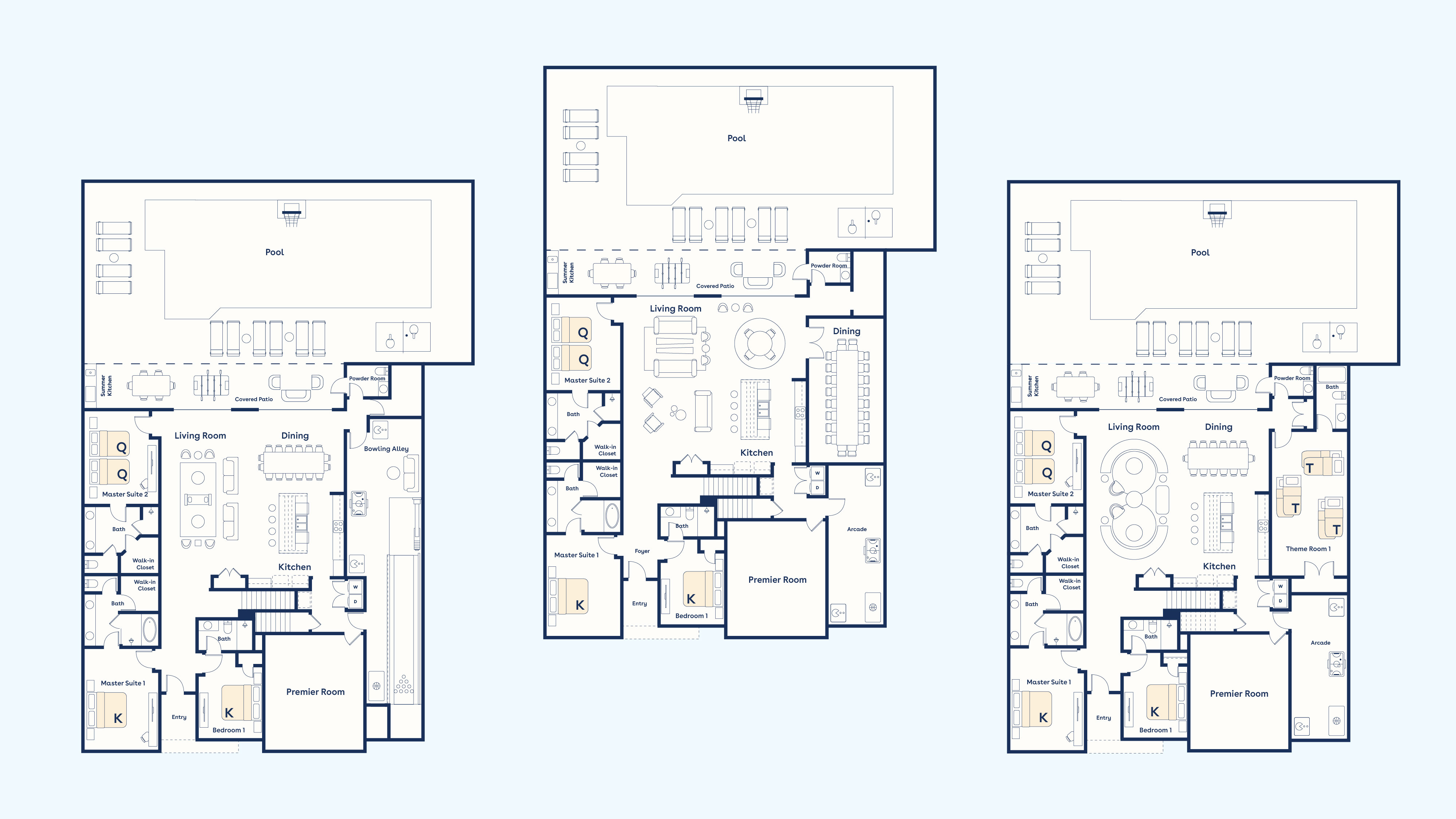 Villa Floor Plans